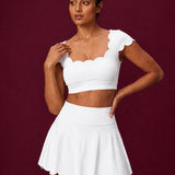 Scallopé Twirl Skort