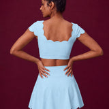 Scallopé Twirl Skort