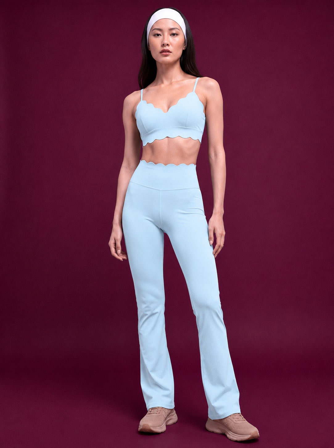 Scallopé Flare pants