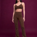 Scallopé Flare pants