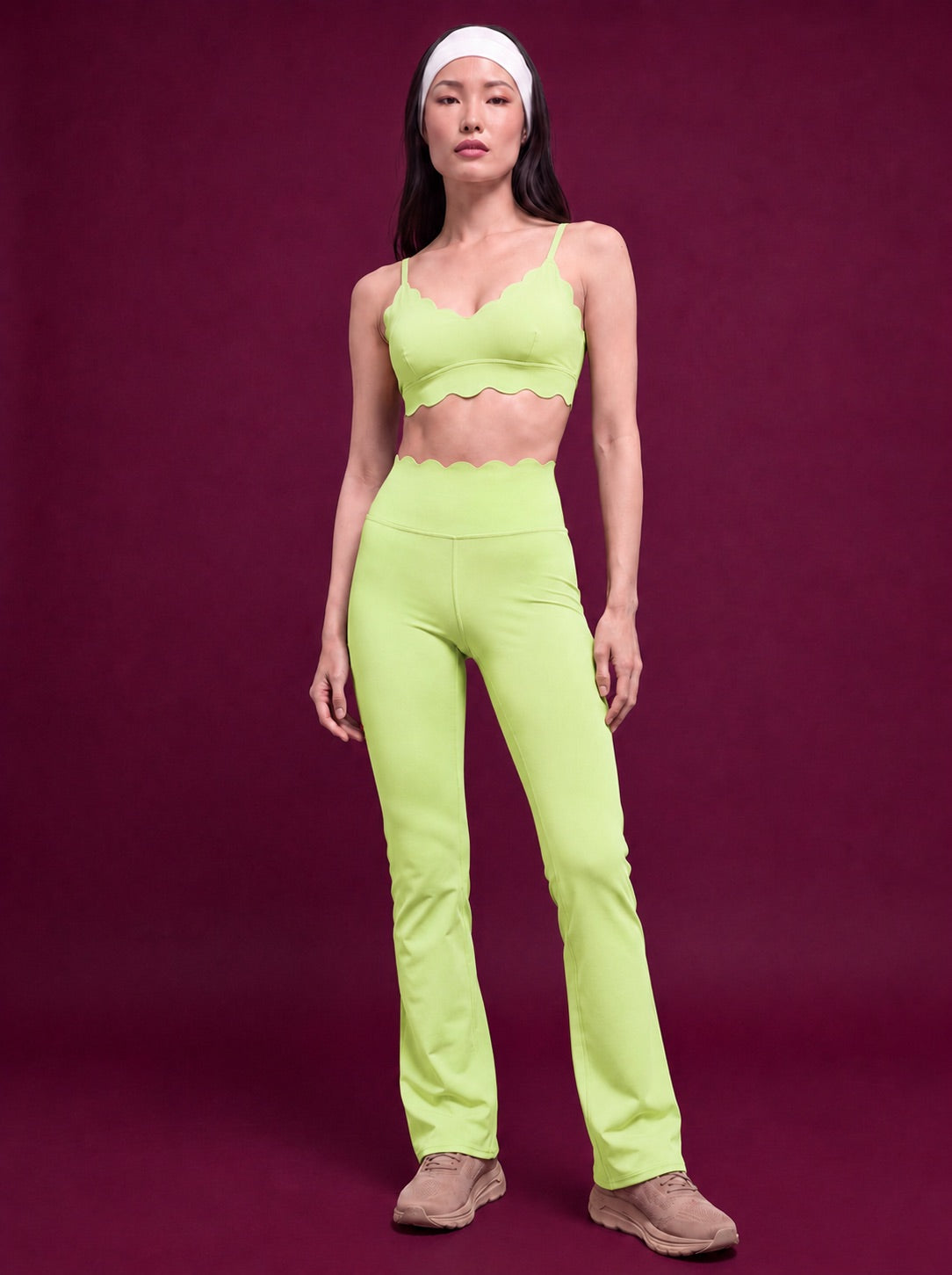 Scallopé Flare pants