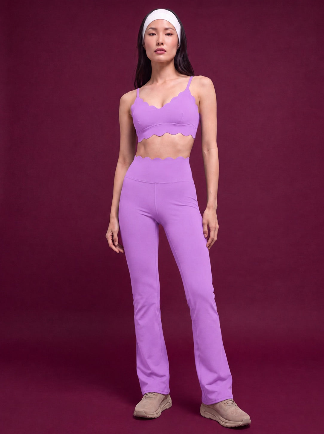 Scallopé Flare pants