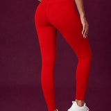 Scallopé High-Waist Leggings