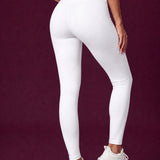 Scallopé High-Waist Leggings