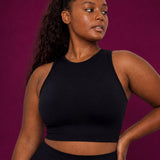 CrewForm Seamless Padded Crop Tank Top
