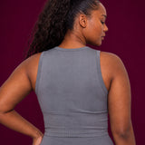 CrewForm Seamless Padded Crop Tank Top