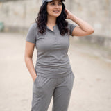 La Forme Henley Half Sleeve Top