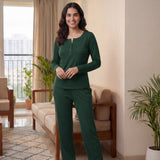 Midnight Flow Flare Co-Ord Set