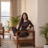 Midnight Flow Flare Co-Ord Set