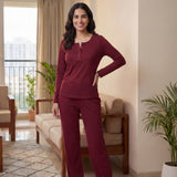 Midnight Flow Flare Co-Ord Set