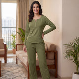 Midnight Flow Flare Co-Ord Set