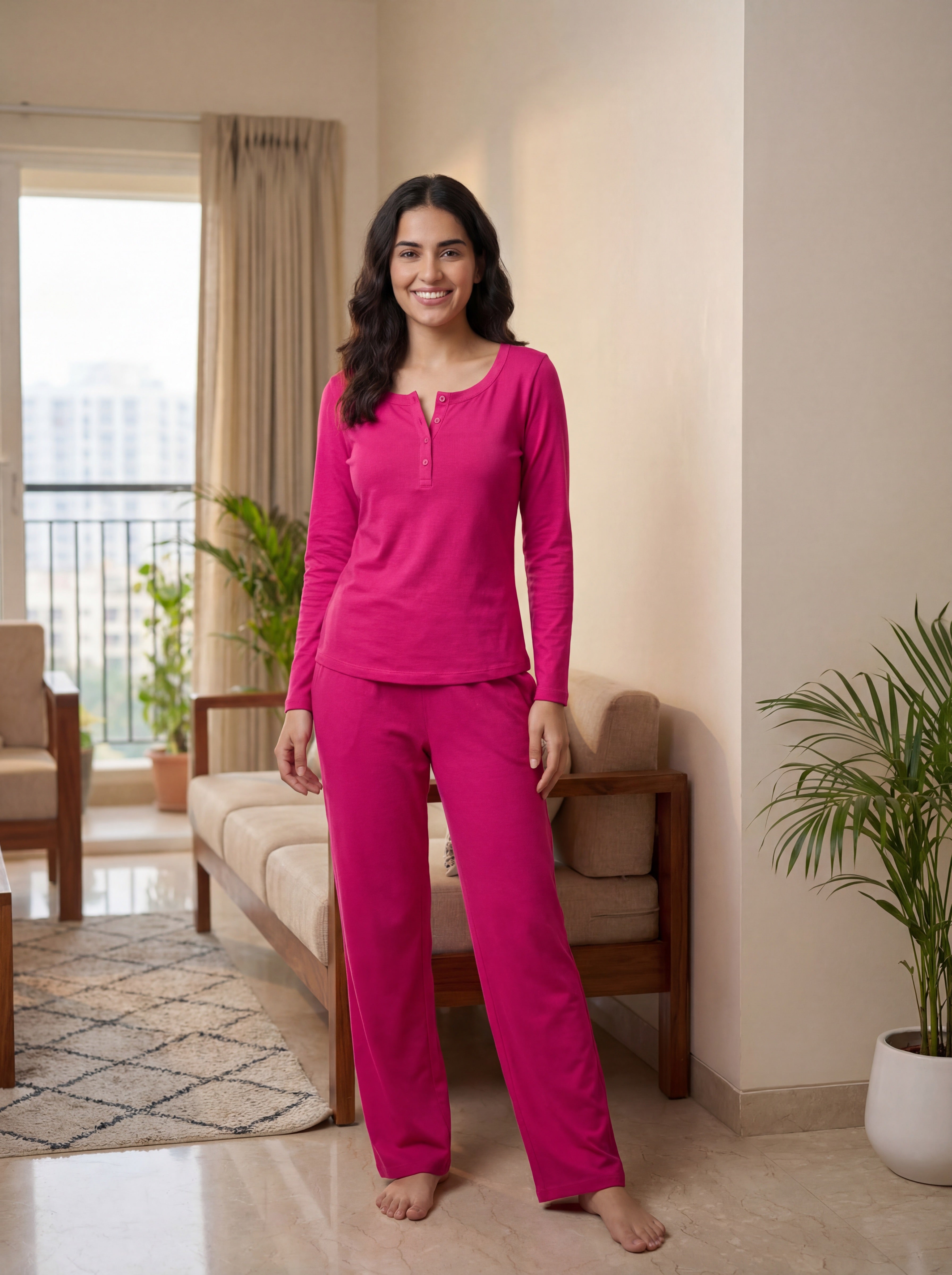 Midnight Flow Flare Co-Ord Set