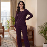 Midnight Flow Flare Co-Ord Set