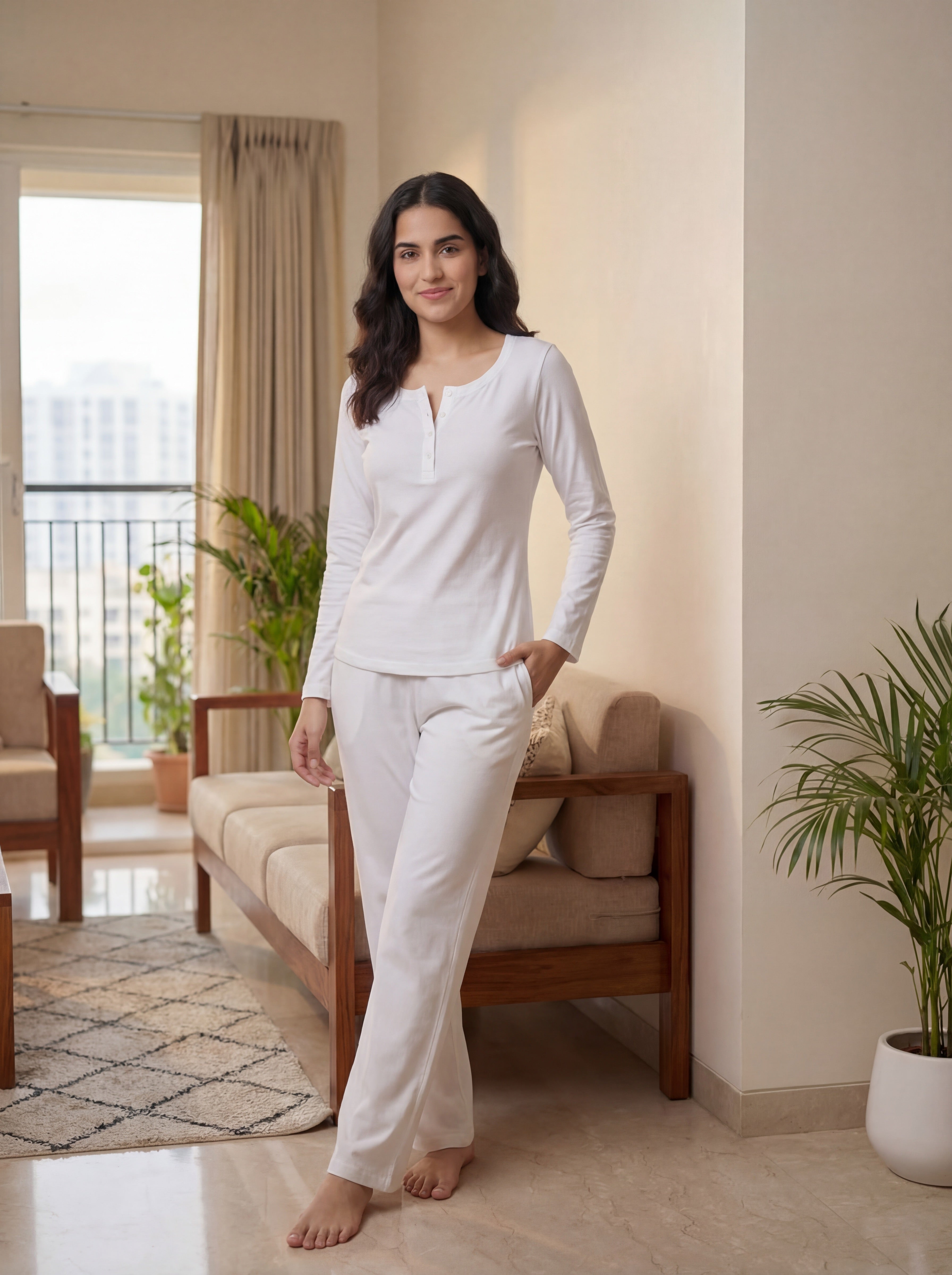 Midnight Flow Flare Co-Ord Set