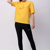 Women's Essentials Oversized Tee - Yellow