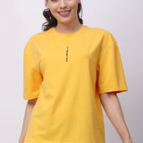 Women's Essentials Oversized Tee - Yellow