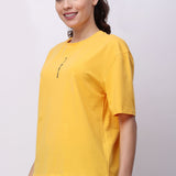 Women's Essentials Oversized Tee - Yellow