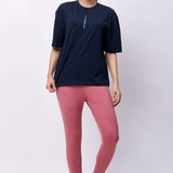 Women's Essentials Oversized Tee - Navy
