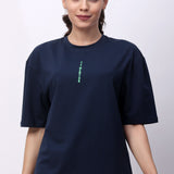 Women's Essentials Oversized Tee - Navy