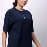 Women's Essentials Oversized Tee - Navy