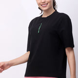 Women's Essentials Oversized Tee - Black