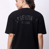 Women's Essentials Oversized Tee - Black
