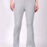 Grey Ribbed Lounge Pants