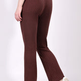 Mocha Ribbed Lounge Pants
