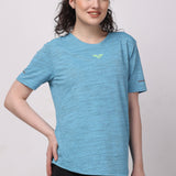 Le Lisse Women's Tee - Sky Blue
