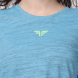 Le Lisse Women's Tee - Sky Blue