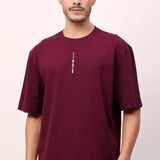 Men's Essentials Oversized Tee - Purple