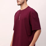 Men's Essentials Oversized Tee - Purple