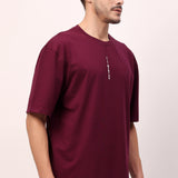 Men's Essentials Oversized Tee - Purple