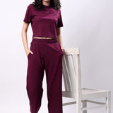 Urban Edge Co-ord Set - Purple