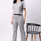 Flare Bliss Co-ord Sets - Grey