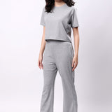 Flare Bliss Co-ord Sets - Grey