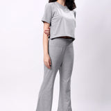 Flare Bliss Co-ord Sets - Grey