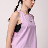 VivActive Cotton Tank Tops - Lilac