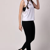 VivActive Cotton Tank Tops - White