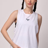 VivActive Cotton Tank Tops - White