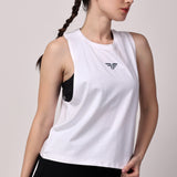 VivActive Cotton Tank Tops - White