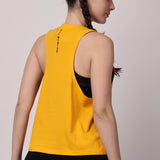 VivActive Cotton Tank Tops - Yellow