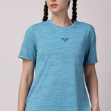 Women's Aura Active Tee - Sky Blue