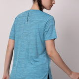 Women's Aura Active Tee - Sky Blue
