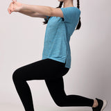 Women's Aura Active Tee - Sky Blue