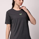 Le Lisse Women's Tee - Charcoal