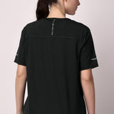 Women's Mesh Tee - Dark Green