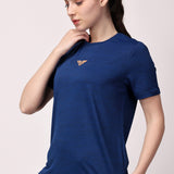 Women's Aura Active Tee - Blue