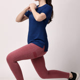 Women's Aura Active Tee - Blue