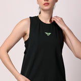 VivActive Poly Mesh Tank Tops - Olive